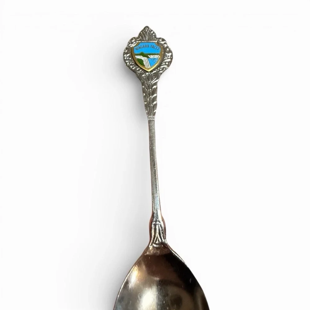 Vintage Souvenir Spoon Lot‎ of (3) – Niagara Falls Canada & USA